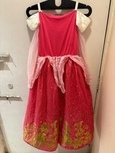 Disney Beautiful Imported Gown For Girls
