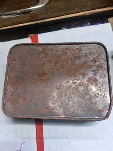 Vintage Floral Tin Box