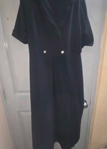 Women stylish Black Solid Dress