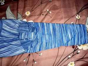 Blue Striped Top