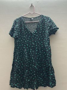 floral dress h&m
