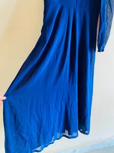 Long Designer Princess Sleeves One Piece