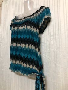 Heart Soul Blue Stylish Top
