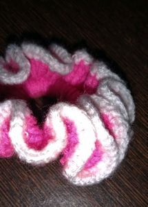 Pack of 2 Handmade Crochet Hair Scrunchies
