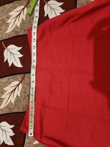 tokyo takies red midi skirt