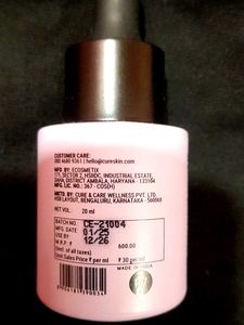 Cureskin Advanced Skin Serum