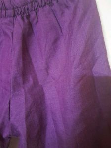 Purple kurta Set