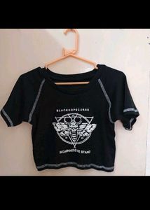 Black Hope Curse Crop Top