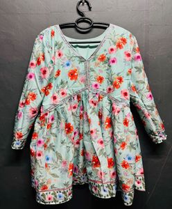 Short Kurta With Palazzo Pant.