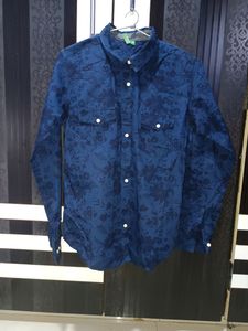 Florar Print Navy Blue Shirt...