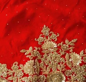 Red Bridal Saree