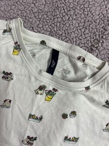 Cute Graphic Print Tee