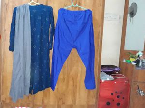 Cotton 3 Piece Suit Set