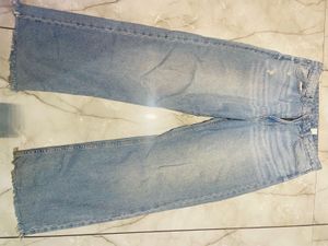 Light Wash Wide Leg Jeans