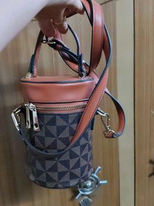 Stylish Cylinder Crossbody Bag