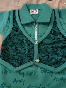 Cute Green Kids Outfit