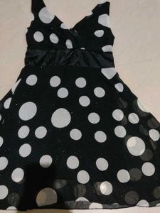 Polka Dot Mini Dress