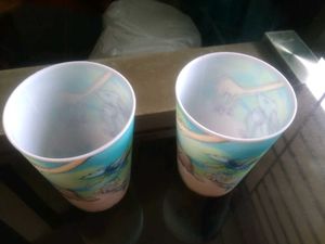 3D Plastic Glass