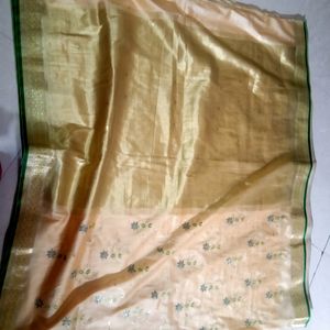 One Time Used Saree ,make Ur Offer