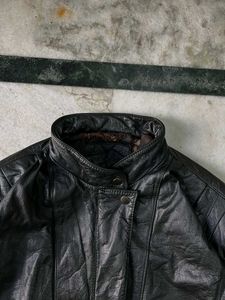 Vintage Old Money Leather Jacket