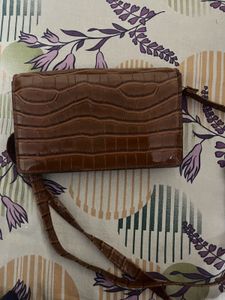 CrocBrown Sling Bag