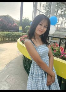 Blue Checkered Dress