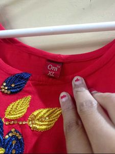 Elegant Anarkali Gown- Hand Embroidery