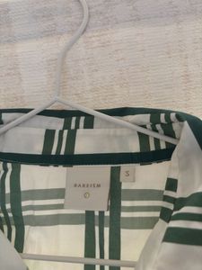 GREEN CHECKS SHIRT DRESS 🙃