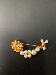 Earrings and Nose Ring