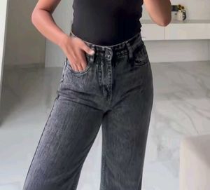 Charcoal Straight Fit