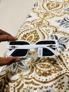 Gucci White Sunglasses