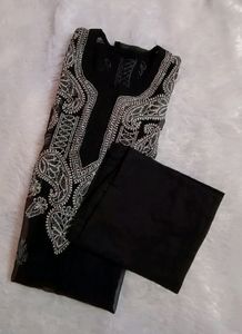 New Chikankari Kurti With Inner