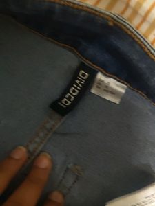 H&amp;M Blue Denim Shorts