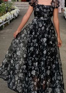 Floral Print Maxi Dress