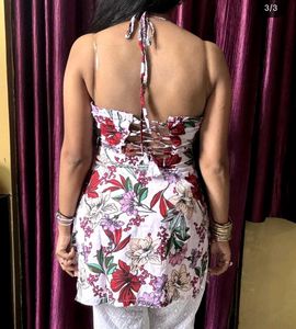 Floral Halter Top