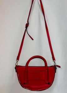 Allen Solly Big Brand Red Sling Bag Office