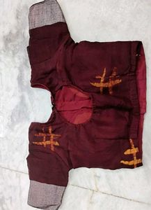 Brown color Cotton blouse