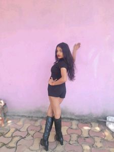 Stretchable Black Bodyfited Playsuit