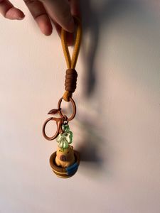 Chill Capybara Keychain 🤎