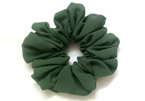 B1G1 Dark Sage Green Fluffy Scrunchie
