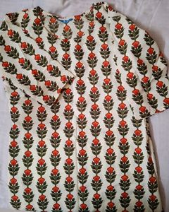 Printed Straight Kurta