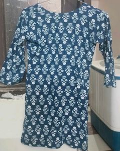 Floral Print Kurta