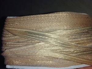 20M Golden Colour Blouse Piping