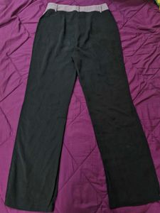 Color Block Wide Leg Pants