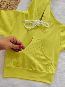 Cozy Kids Yellow Hoodie Set