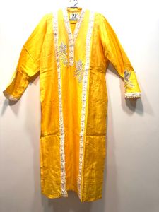 Elegant Yellow Kurta