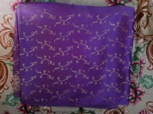 get it for 450/- Purple Banarasi Silk Saree