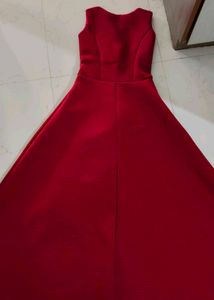 Red Hi-Low Dress