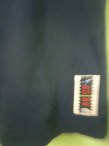 Navu Blue T Shirt With Meow Design