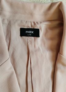 Baby Pink Cropped Blazer